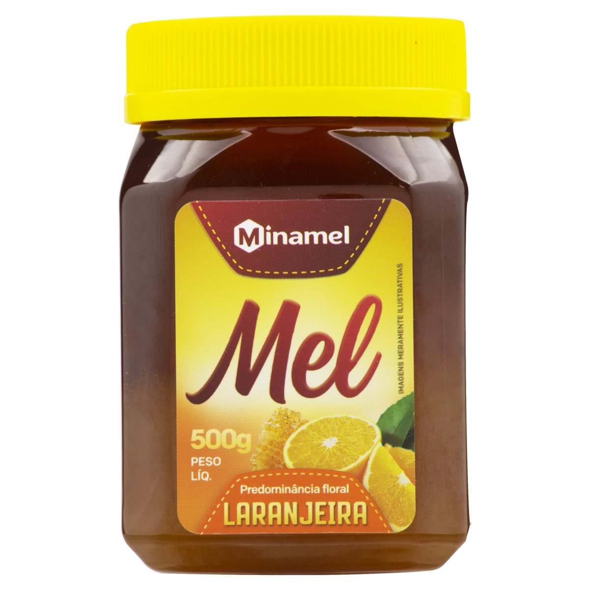 Mel Florada De Laranjeira Minamel Pote 500g