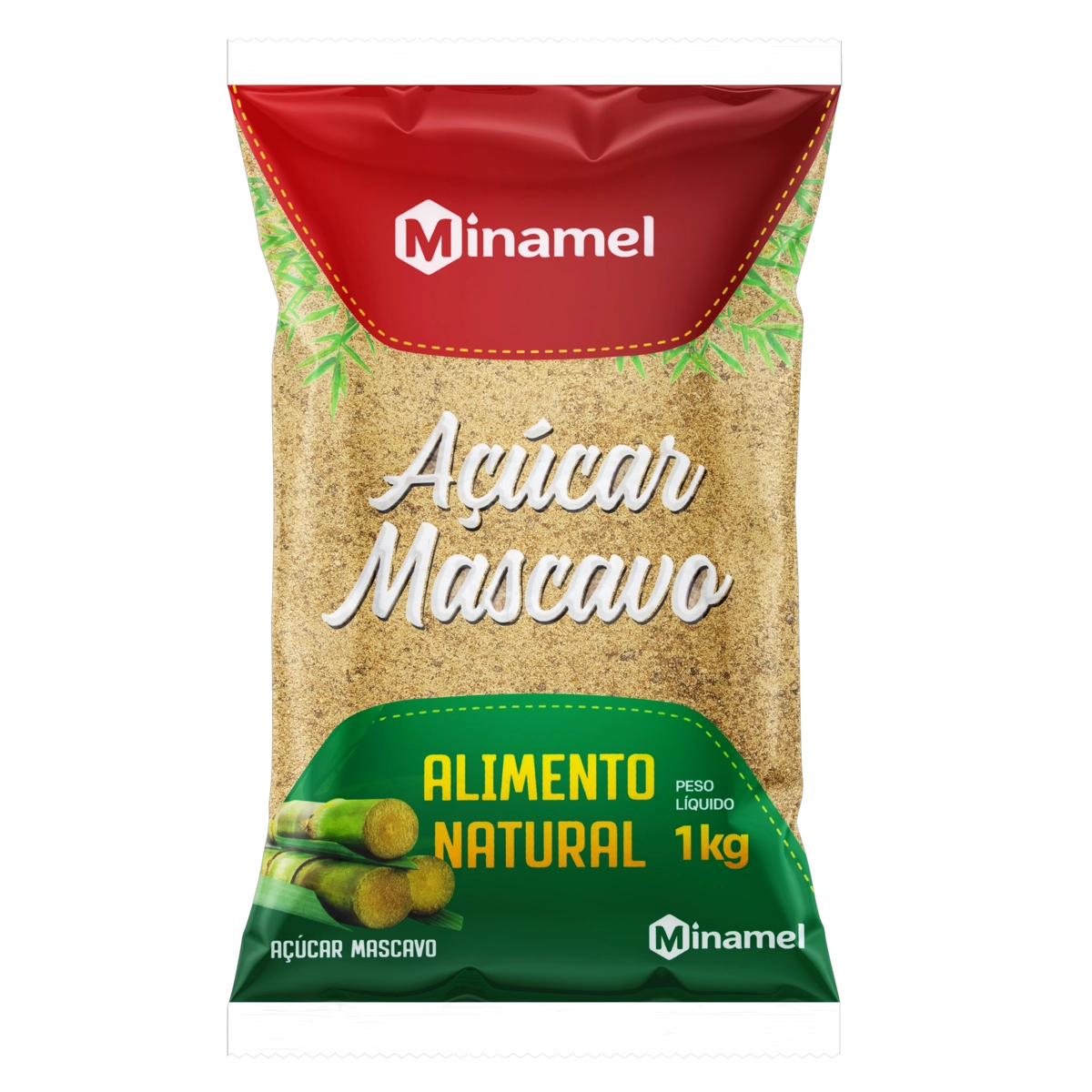 Açúcar Mascavo Minamel Pacote 1kg