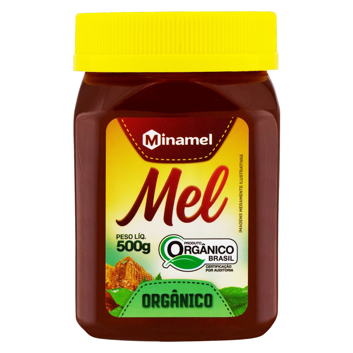 Mel Orgânico Minamel Pote 500g