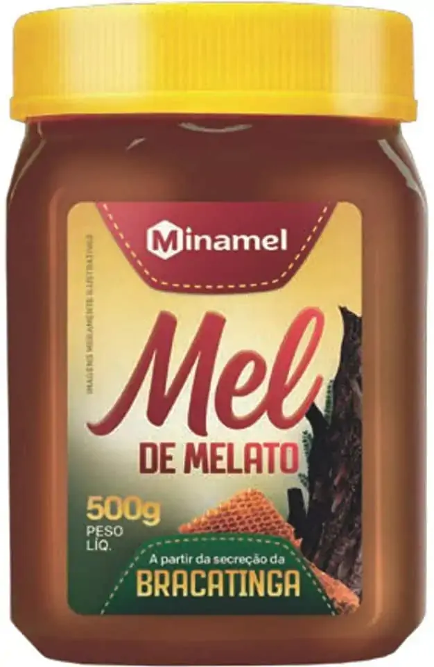 Mel Melato Da Bracatinga Minamel Pote 500g