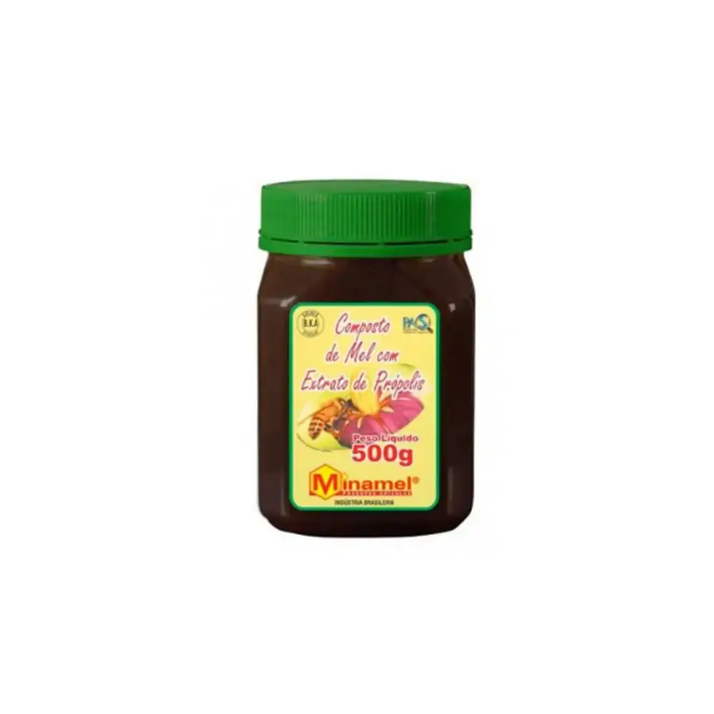 Composto Mel Ext Propolis 500g Pote 261 .