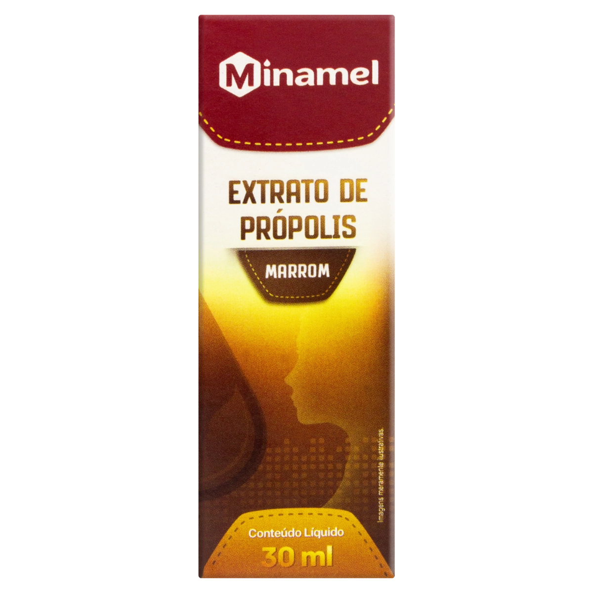 Extrato De Própolis Minamel Caixa 30ml Spray Bucal