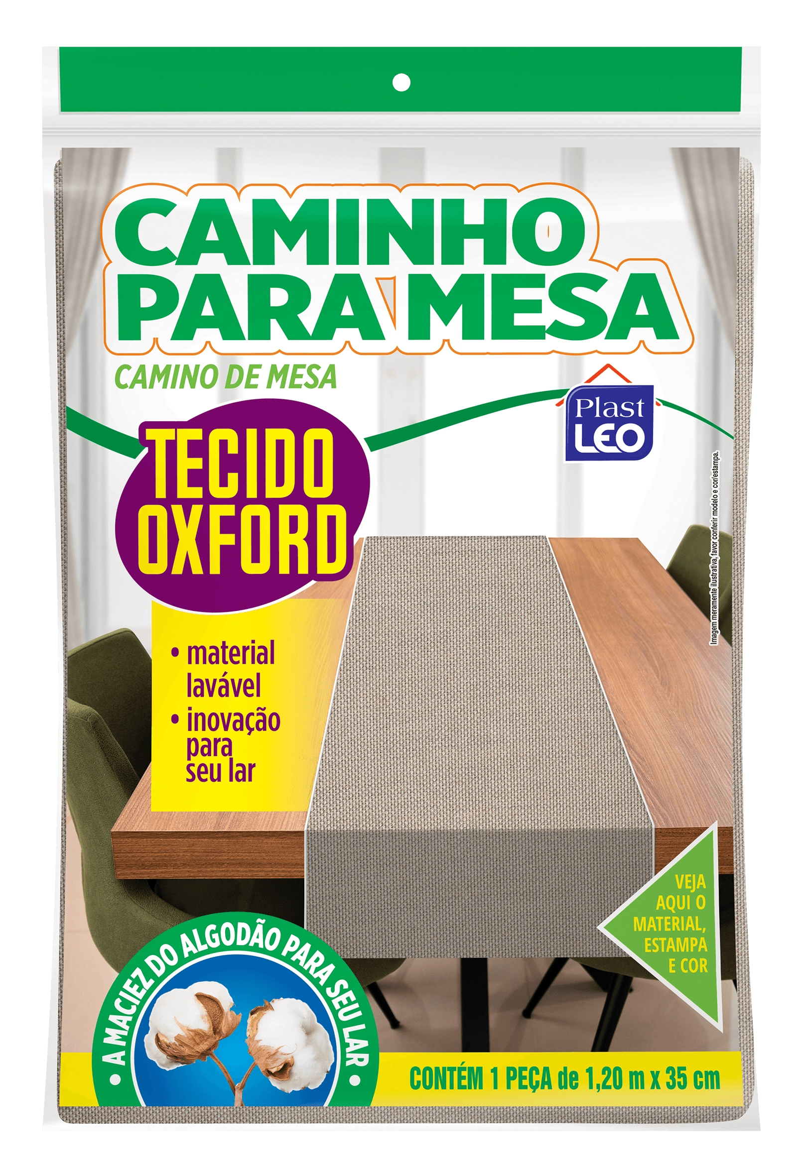 Caminho Mesa Estampa Floral 225 F Plast Leo