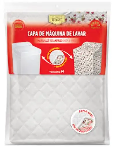 Capa Maq Lavar Plast Leo Matelasse Dupla Face M