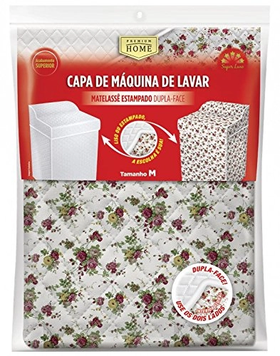 Capa Maq Lavar Plast Leo Matelasse Dupla Face G