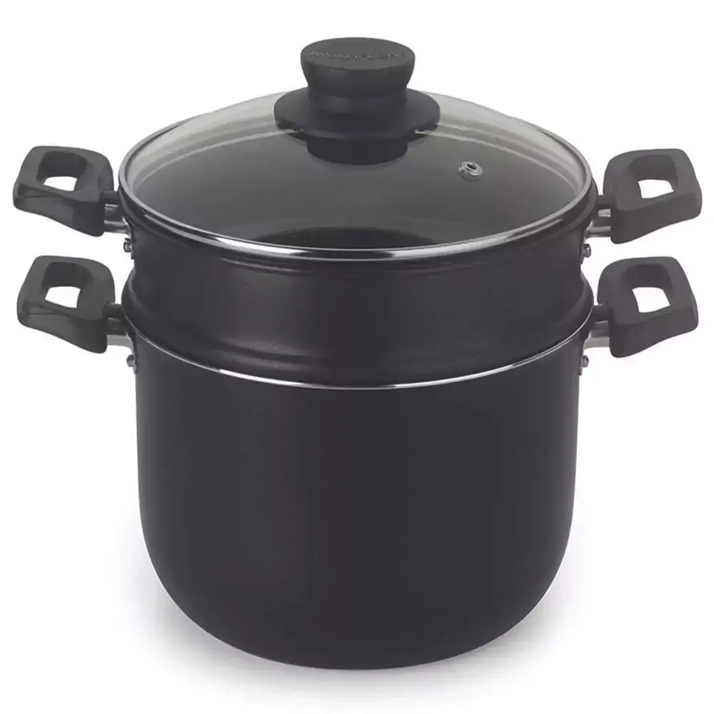 Cozi Vapor / Cuscuzeira 16cm Multiflon Preta