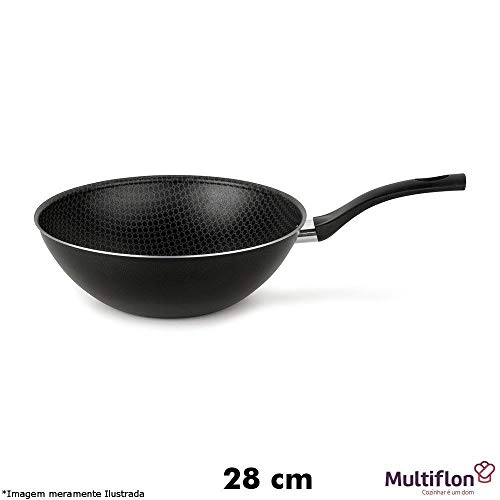 Frigideira Wok Multiflon Bella 67128 28 Cm
