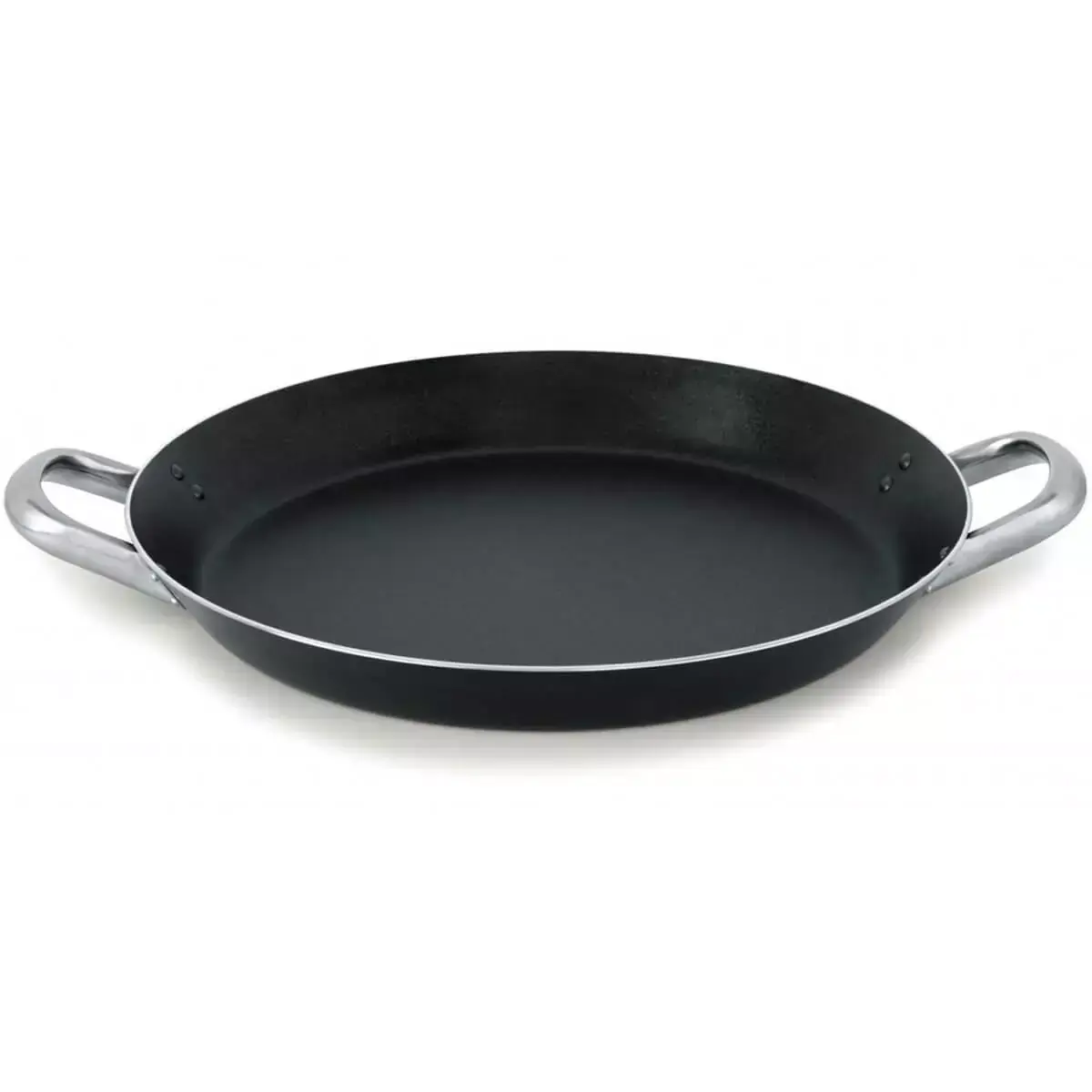 Paellera Profissional Antiaderente 43cm Com Alças Frigideira Tacho Multiflon