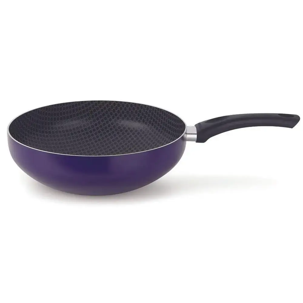 Frigideira Wok 28cm Violeta Multiflon Color