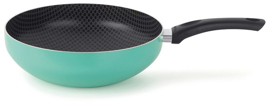 Frigideira Wok 28cm Menta Multiflon Color