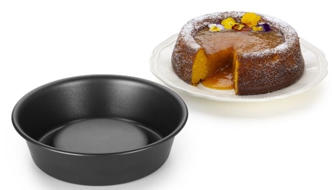 Forma Redonda Para Bolo Piscina 24 cm Assadeira Para Bolo Ballerine Antiaderente Multiflon