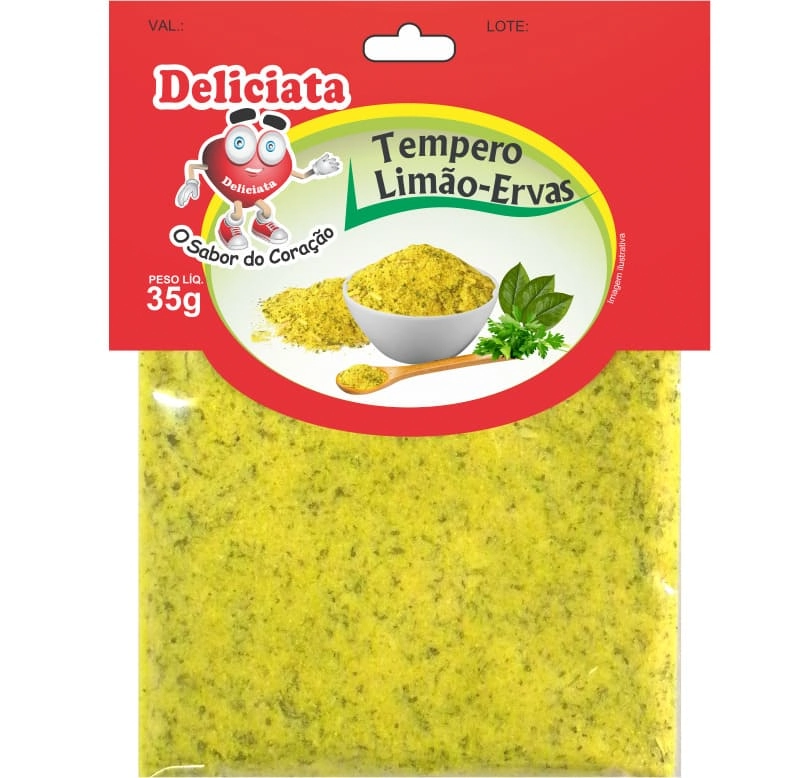 Deliciata Tempero Limao Ervas
