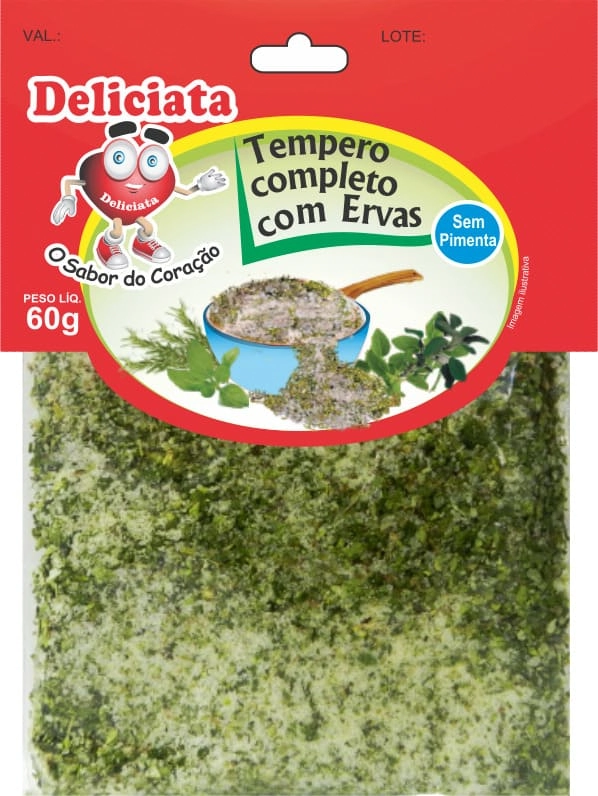 Deliciata Tempero Completo C/ervas S/pim