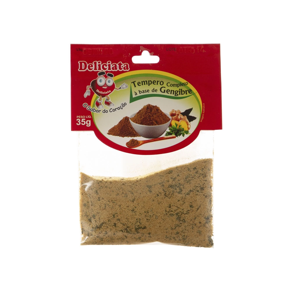 Tempero Deliciata 35g Gengibre