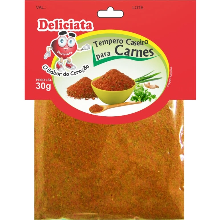 Deliciata Tempero Caseiro P/carnes