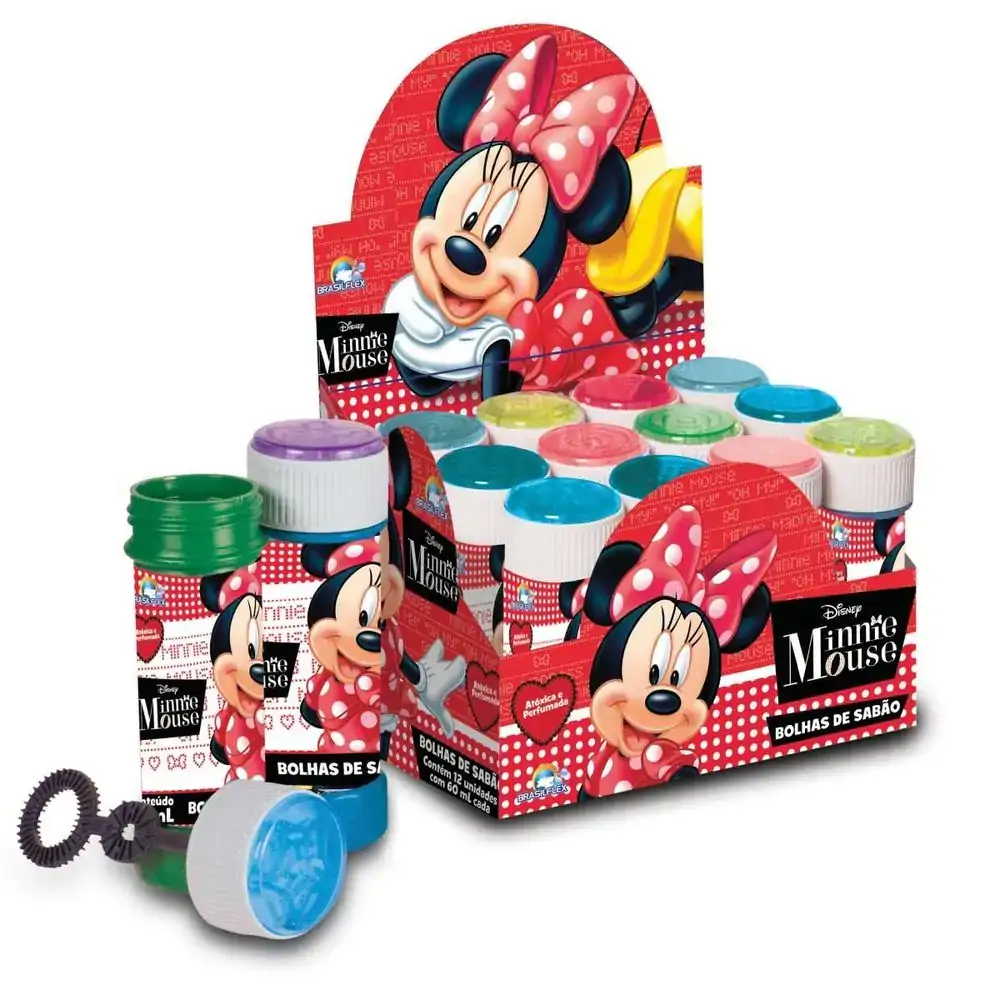 Bolhas Sabao 60ml Minnie
