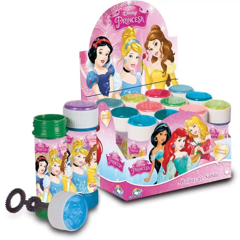 Bolhas De Sabao Princesa