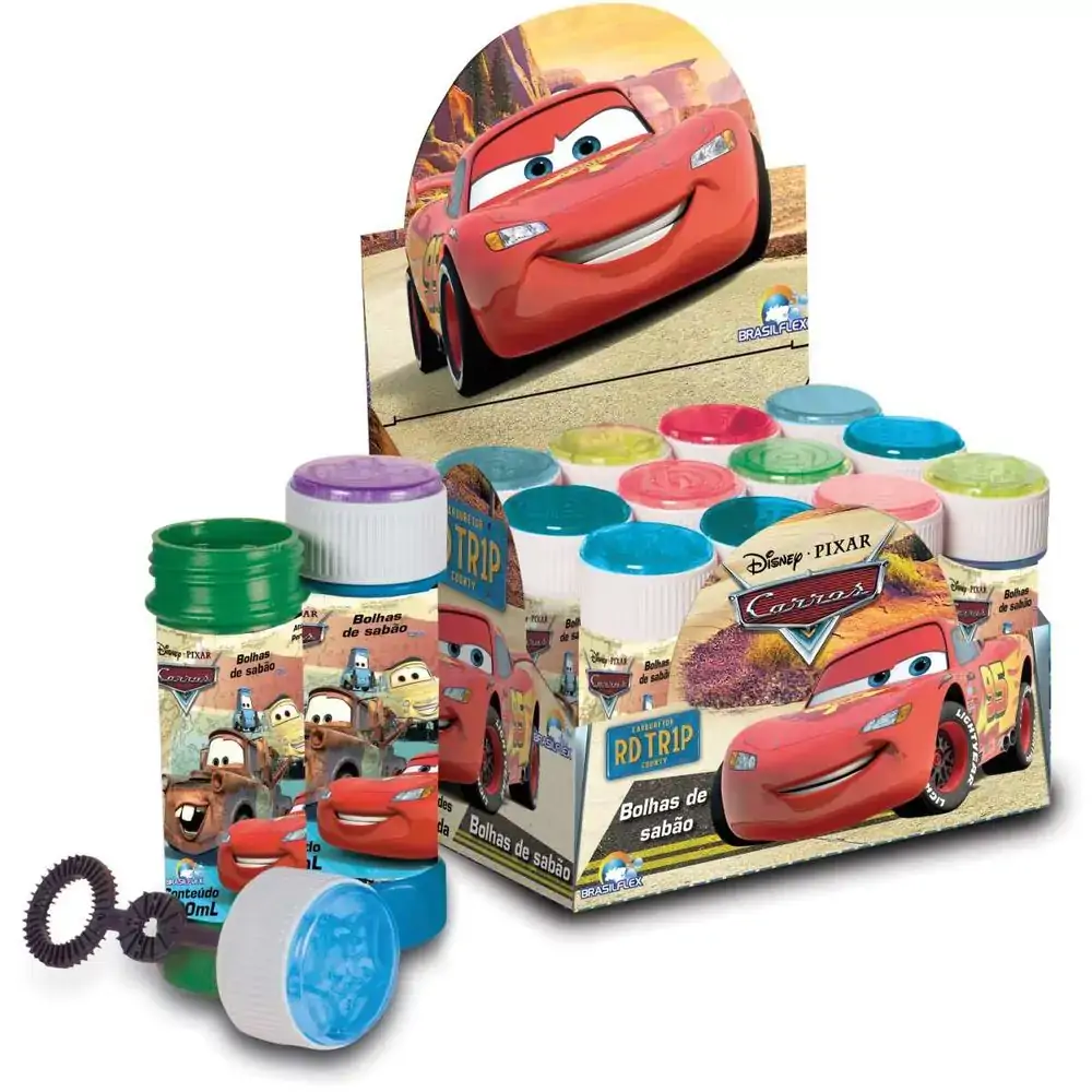 Bolha Sab Cars 60ml C/jg Cod 3400/141 Brasilflex