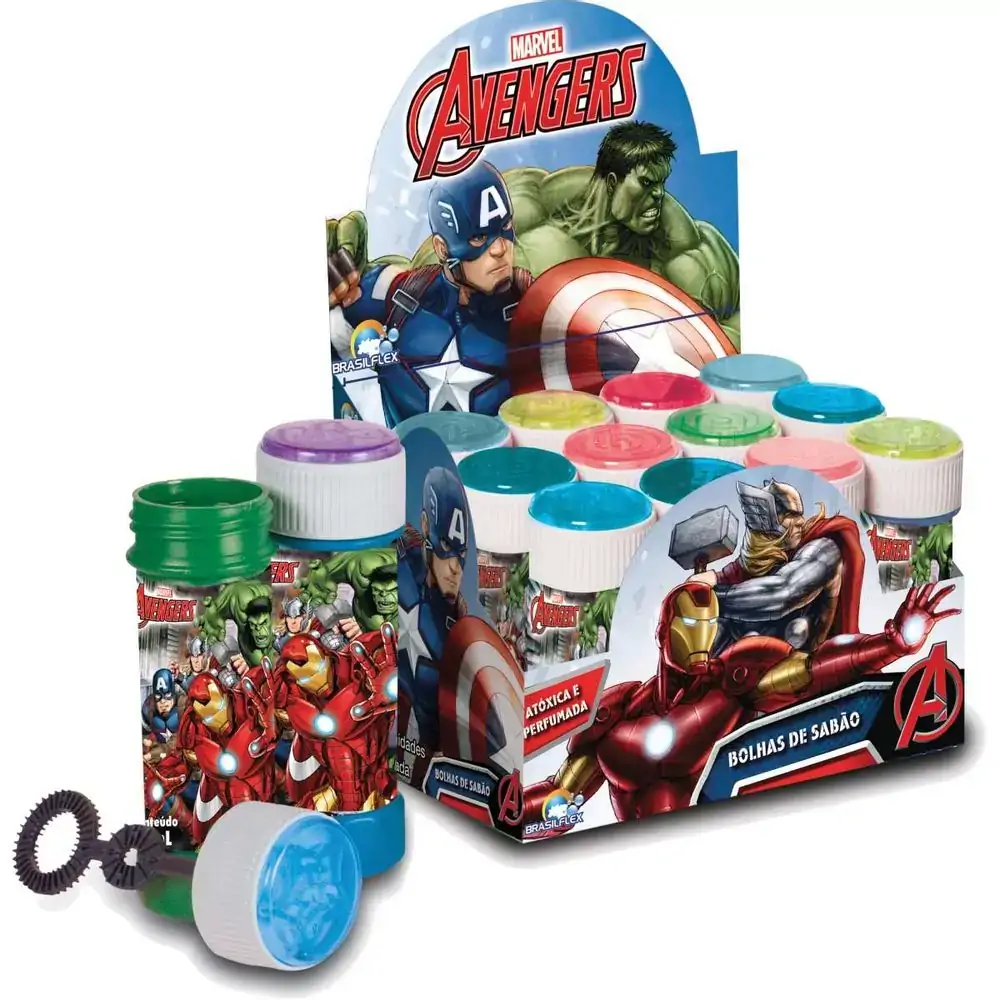 Bolha De Sabao Brasilflex The Avengers Cod 3400/62