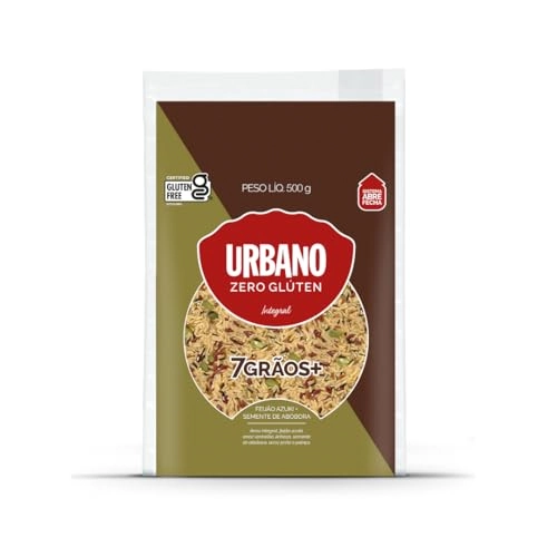 Arroz Urbano 500g 7 Graos Azuki C/sem Abobora