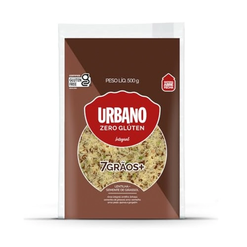 Arroz Urbano 500g 7 Graos Lentilha C/sem Girassol
