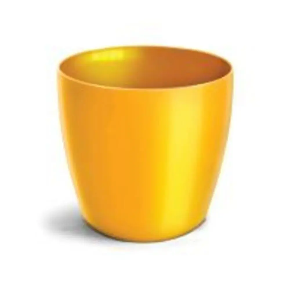 Cachepo Nutriplan Elegance Redondo Amarelo 01