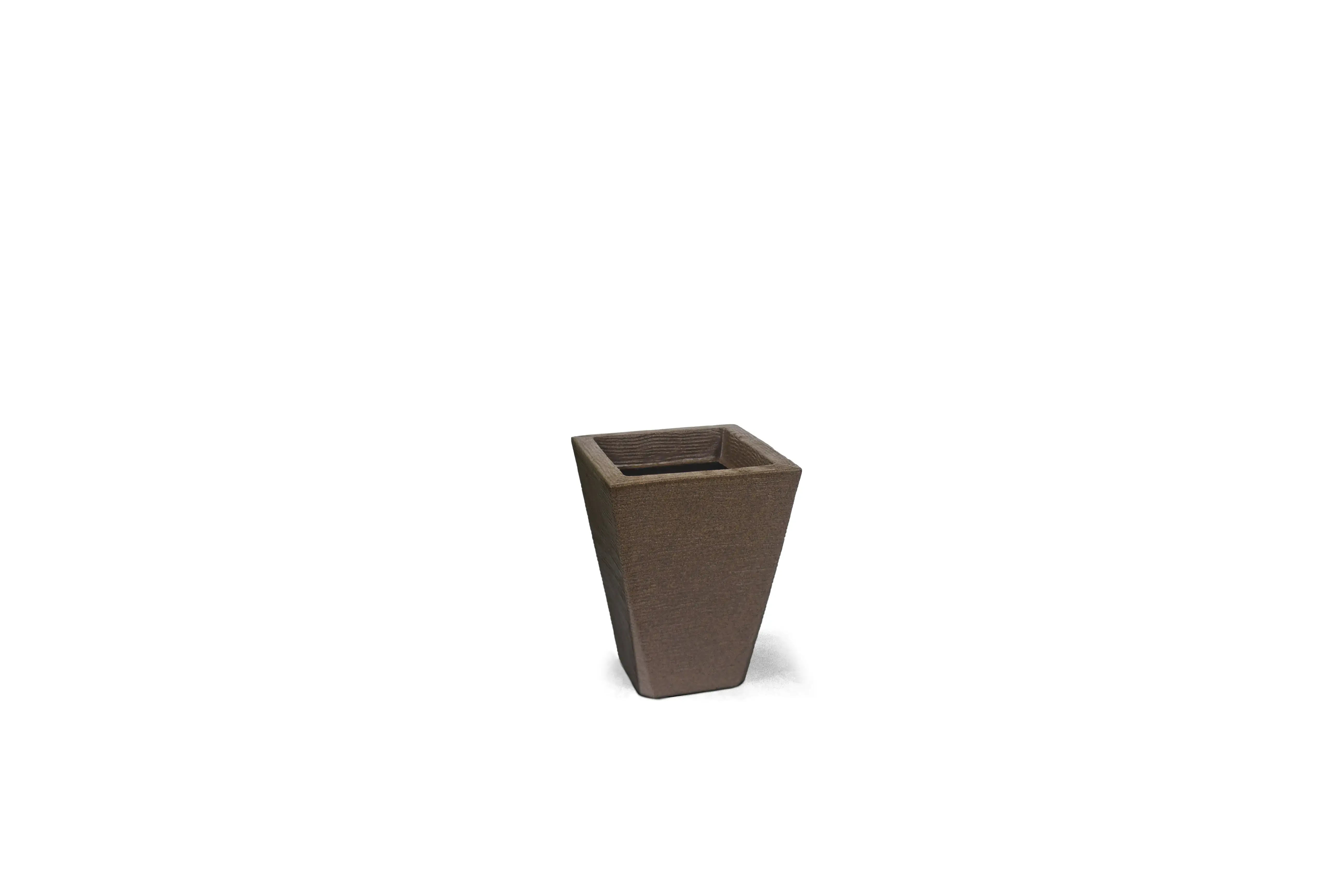 Vaso Grafiato Trapezio 28 Ferrugem