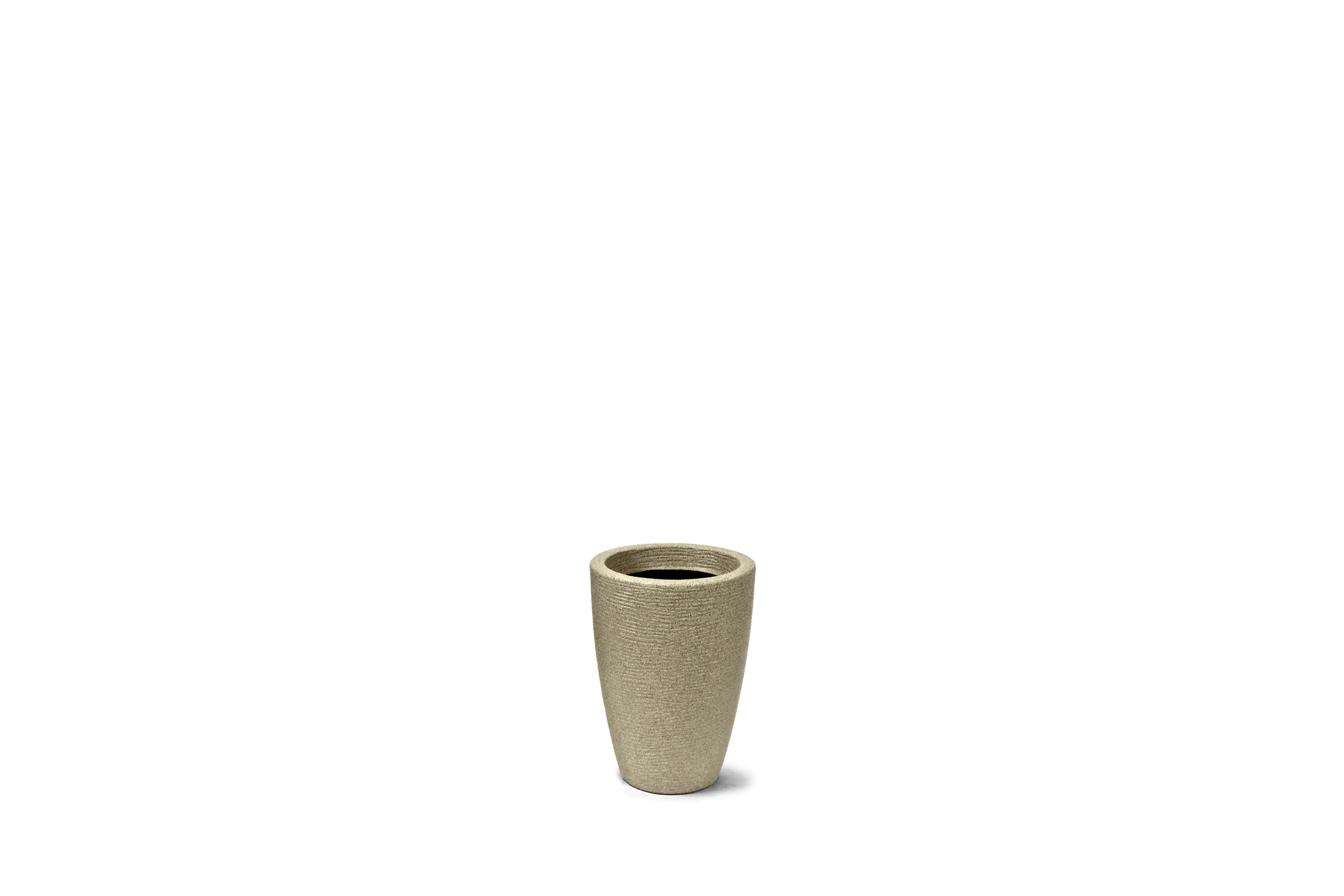 Vaso Grafiato Conico 29 Areia