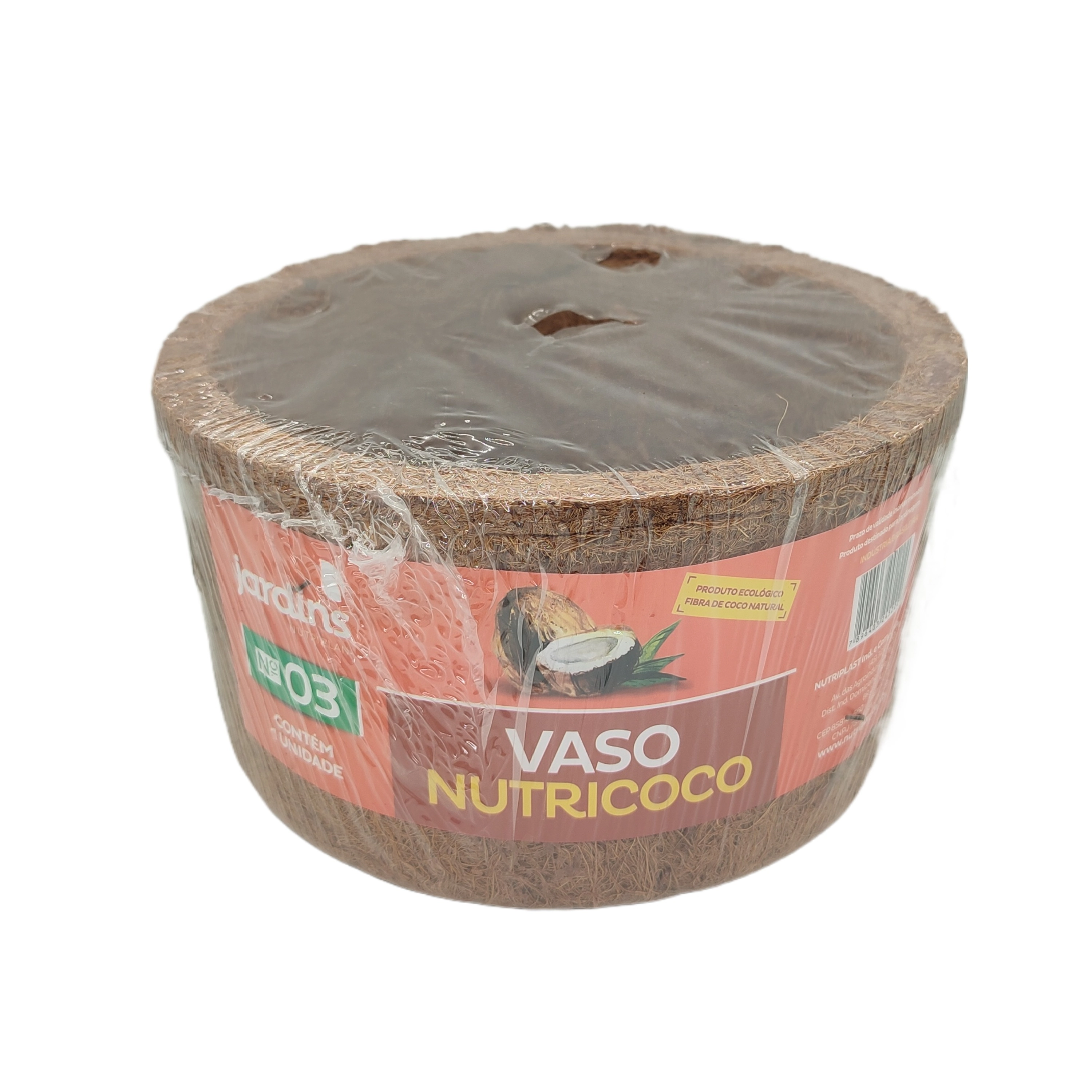 Vaso Nutricoco Individual 03 U Nutriplan