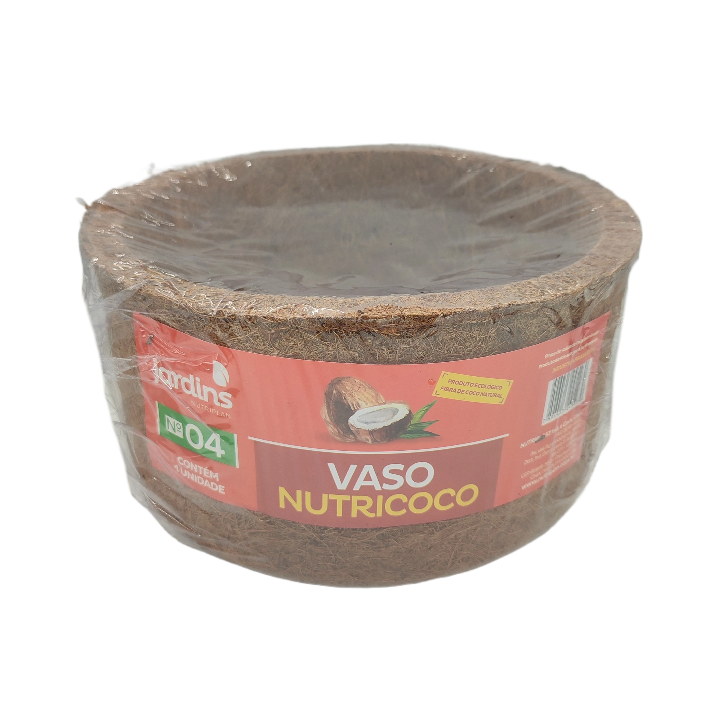Vaso Nutricoco Individual 04 U Nutriplan