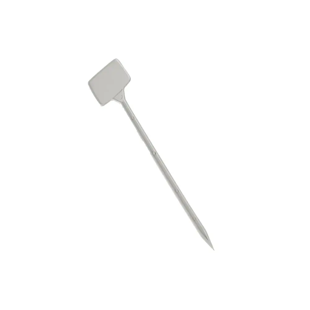 Identificador De Planta 20 Cm C/ 50 Pcs Branco