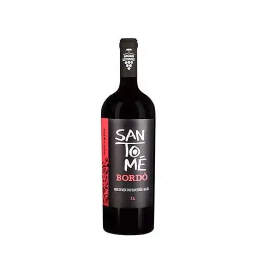 Vinho SanTomé Tinto Suave Bordô 1000ml