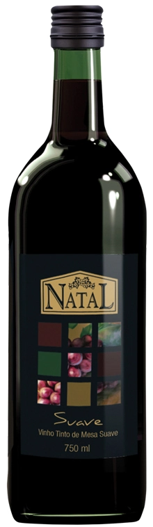 Vinho Natal Tinto Suave 1l
