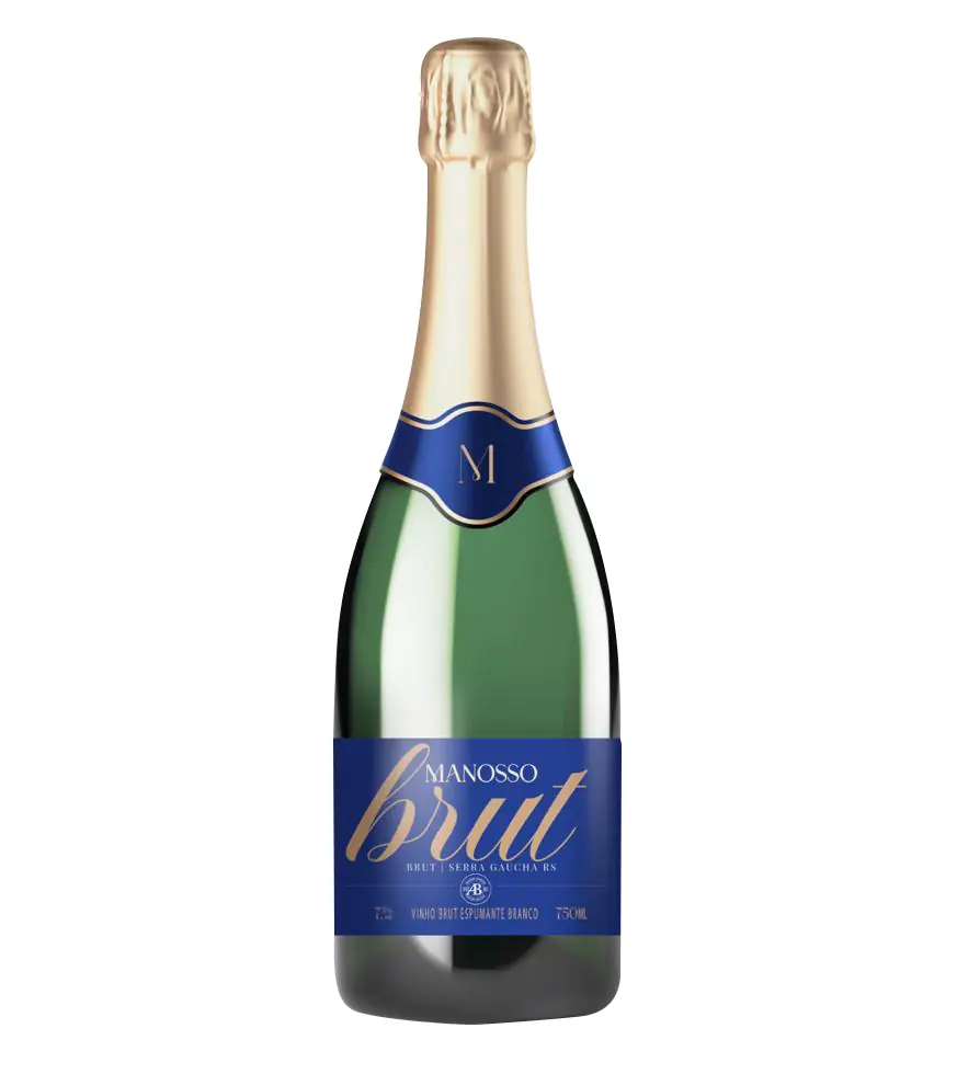 Espumante Bra Manosso 750ml Bco Brut