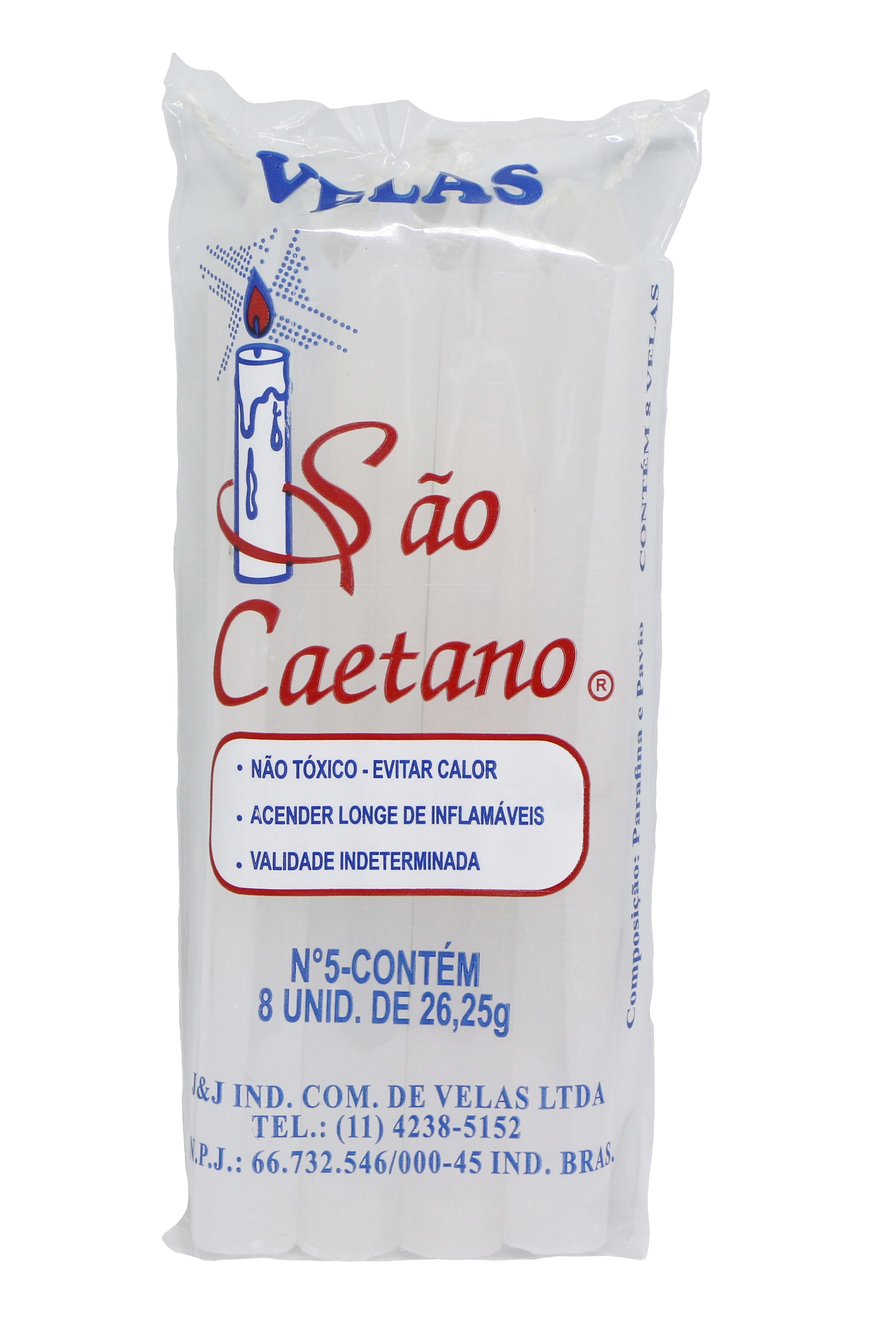 Vela Sao Caetano N 5 Branca