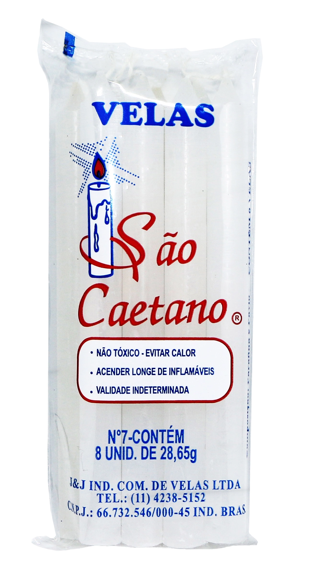 Vela Sao Caetano N 7 Branca