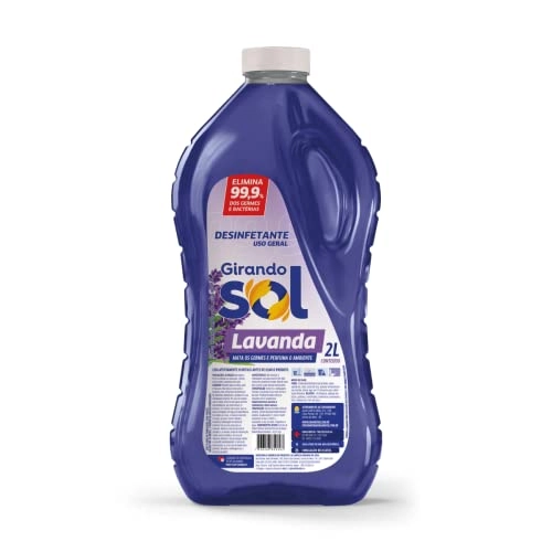 Desinfetante Lavanda Girando Sol Frasco 2l