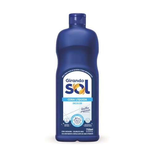 Cera Líquida Incolor Girando Sol Squeeze 750ml