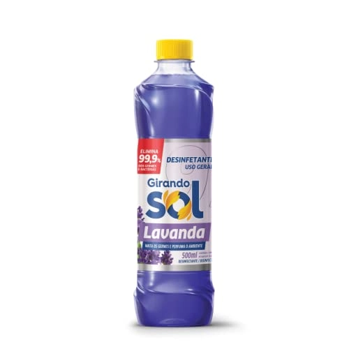 Desinfetante Uso Geral Lavanda Girando Sol Frasco 500ml