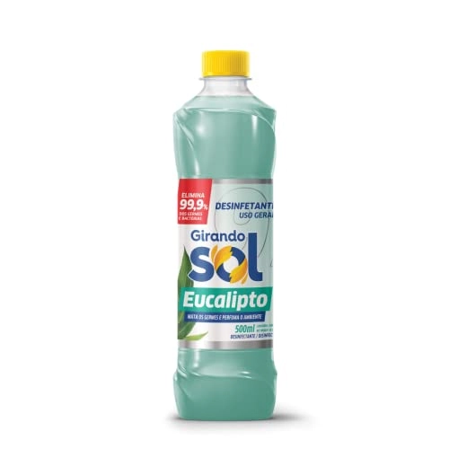 Desinfetante Uso Geral Eucalipto Girando Sol Frasco 500ml