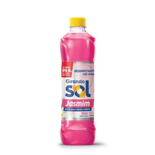 Desinfetante Uso Geral Jasmim Girando Sol Frasco 500ml