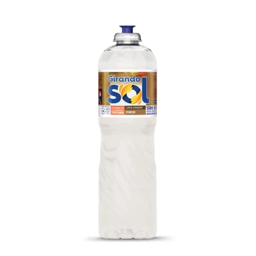 Lava Louças Líquido Coco Girando Sol Squeeze 500ml