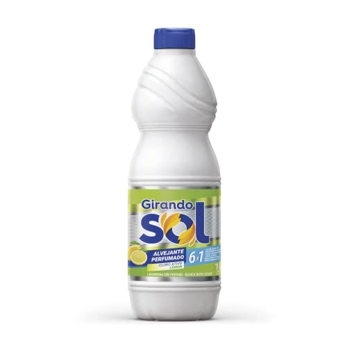 Alvejante Com Cloro Lemon Girando Sol Frasco 1l