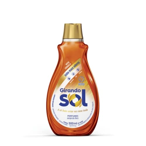 Limpador Perfumado Energia Das Flores Girando Sol Frasco 500ml