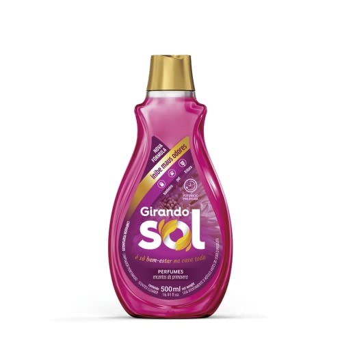 Limpador Perfumado Encantos Da Primavera Girando Sol Frasco 500ml