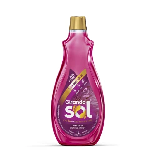 Limpador Perfumado Encantos Da Primavera Girando Sol Frasco 1l
