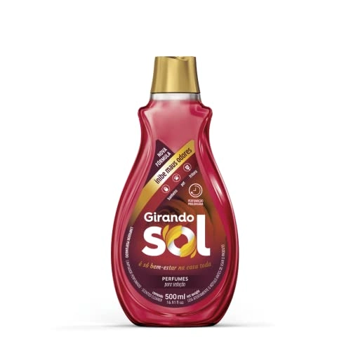 Limpador Perfumado Pura Sedução Girando Sol Frasco 500ml