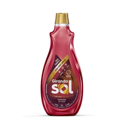 Limpador Perfumado Pura Sedução Girando Sol Frasco 1l