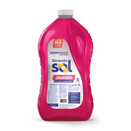 Desinfetante Uso Geral Jasmim Girando Sol Frasco 3l