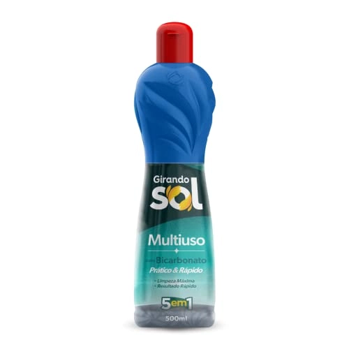 Limpador Multiuso Com Bicarbonato Girando Sol Squeeze 500ml